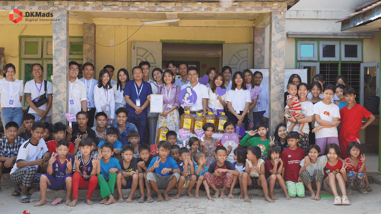 A Day of Giving: DKMads & Chit MayMay Support "Myo Sat Thit" Orphanage